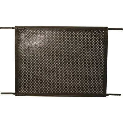 Prime-Line Hinged Screen Door Grille, 34-1/2 inch, Molded Plastic, Bronze (34-1/2)