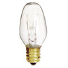 Satco Lighting S4725 7C7 CAND CLEAR 120V 4/CD Incandescent Clear Bulb