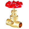 LDR Ind 022 5403 Brass Stop & Waste Valve ~ Lead Free, 1/2