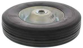 Howard Berger Replacement Hand Truck Wheels Solid Rubber Wheels 10” x 2.5” (10” x 2.5”)