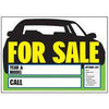 Hy-Ko Products 9 x 14 in. Car for Sale Plastic Signs