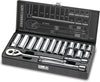 CHANNELLOCK® 38182 3/8 inch Drive Metric Socket Set