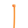 NSi Industries 750-16 7.5-in Fluorescent Orange Cable Ties, 50 Lb Tensile Strength - 100 Pack