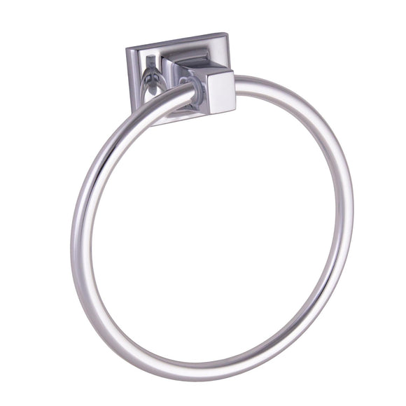 Design House Millbridge Towel Ring in Polished Chrome