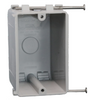 CANTEX EZ BOX® New Work, Nail-on, Switch and Outlet Box with Knockouts