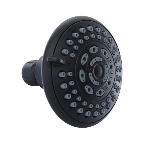 Danco 5-Spray Water-Saving Shower Head in Matte Black