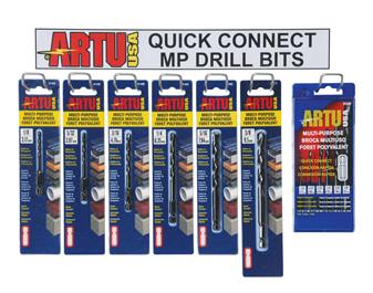 Artu Usa Quick Connect Drill Bit Plan-O-Gram 1/8